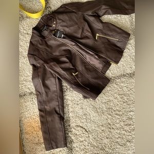 Brown Motocross Jacket NWT